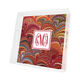 Flame Italian Marble Lucite Tray Image 3 of 3